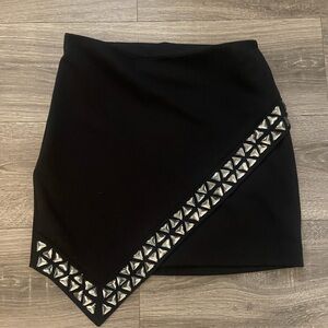 Express black stretchy skirt.